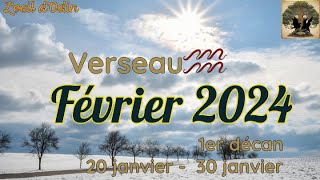 Verseau 1er décan  février 2024 [upl. by Sartin330]