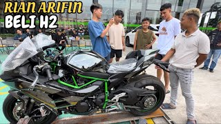 Rian Arifin Beli Motor H2 Hanya Ada Satu Di Riau [upl. by Ahsaeyt]