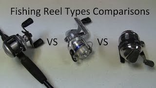 Best Fishing Reel Type  Spinning Vs Baitcasting Vs Spincaster Reels Best Reel with Pros and Cons [upl. by Engvall]