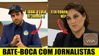 As maiores MITADAS de Pablo Marçal na RODA VIVA Melhores Momentos [upl. by Aratahc357]