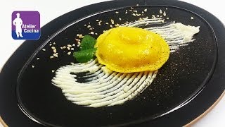 Raviolo ai funghi porcini e Formaggio di Fossa [upl. by Galan]