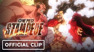 One Piece Stampede  Luffy VS Bullet Fight Exclusive Clip English Subtitles [upl. by Laved]