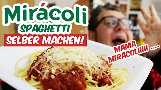 REZEPT MIRACOLI SPAGHETTI mit TOMATENSAUCE selber machen [upl. by Sybille]