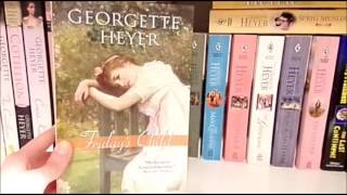 My Georgette Heyer Romance Collection  5 Favorites [upl. by Tillie]