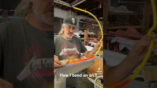 How I bend an arc with hot glass [upl. by Noeht]