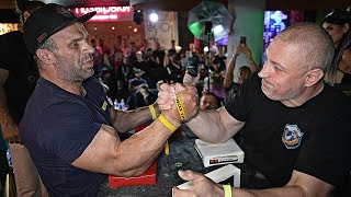 Denis CYPLENKOV vs AMC Champion  ARM WRESTLING 2023 [upl. by Nhguavahs]