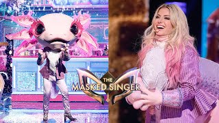 The Masked Singer  Alexa Bliss  Axolotl  Performances and Reveal [upl. by Shriver]