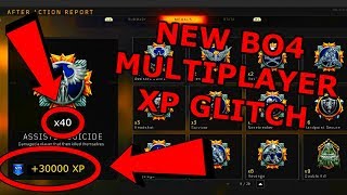 BO4 XP GLITCH MULTIPLAYER BO4 UNLIMITED XP BO4 GLITCHES BLACK OPS 4 XP GLITCH BO4 GLITCH [upl. by Brunk]