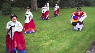 TRADITIONAL KOREAN DANCE Danse traditionnelle coréenne [upl. by Sybil]