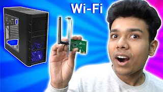 How To Install WiFi in PCComputer [upl. by Nennahs96]