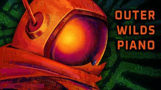 OUTER WILDS PIANO ALBUM COVER [upl. by Ymmac]