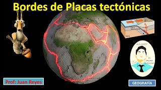 Bordes de Placas tectónicas🌎La mejor explicación 😲Tectónicas de placas [upl. by Garate958]