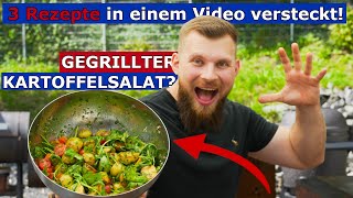 Dieser gegrillte Kartoffelsalat ist die frischeste Beilage zum Grillen Grillrezept [upl. by Elbag]