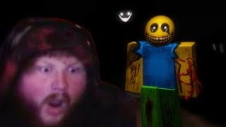 CaseOh Plays ROBLOX HORROR GAME [upl. by Ahsait]