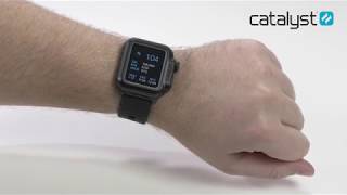 How to Install your Waterproof Apple Watch Case  Catalyst [upl. by Callean]