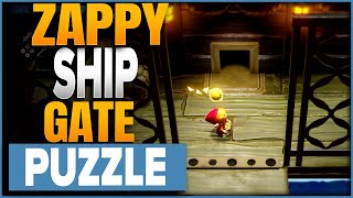 Echoes Of Wisdom Zappy Shipwreck Gate Puzzle Guide [upl. by Nnyltiak]