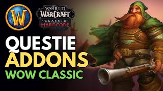 Questie Classic WoW HC Addon Setup Guide  Quest Helper  World of Warcraft Classic Hardcore [upl. by Norrv]