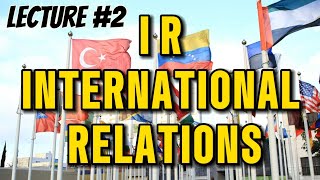 IR  International Relations  What is IR  Diplomacy  trade  Balance of power Lecture 2 [upl. by Victor]