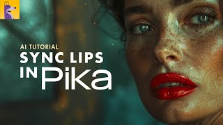 Lip Syncing Has Never Been Easier  PIka AI Video Tutorial [upl. by Fafa]