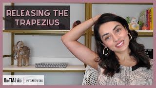 Releasing the Trapezius  Priya Mistry DDS the TMJ doc selfmassage trapezius selfcare [upl. by Demaria388]