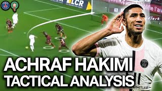 How GOOD is Achraf Hakimi  Tactical Analysis  Skills HD [upl. by Veejar709]