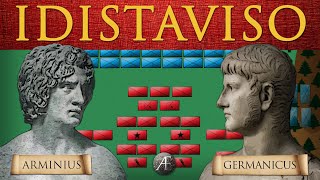 Battle of Idistaviso The Roman Revenge on Teutoburg [upl. by Yesor21]