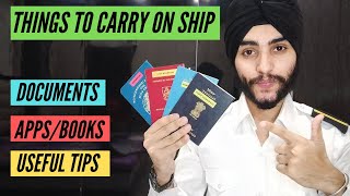 THINGS TO CARRY Before Joining FIRST SHIP JUST 6 MINS Joining SHIP First time in Deck Cadet Life [upl. by Oidiple]