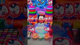 MICKY SLIME THEME  MIXING SLIME amp MAKEUP  youtubeshorts viralvideo asmr diy slimediy shorts [upl. by Ely930]