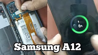 Samsung A12 Charging jumper solution Samsung F12 charging solution [upl. by Hales]