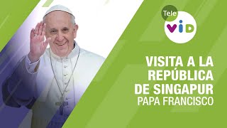 Santa Misa del Papa Francisco en la República de Singapur PapaFrancisco TeleVID [upl. by Seavey]