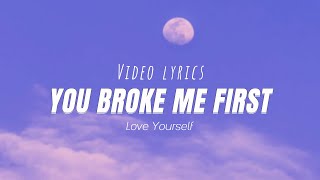 Tate McRae  you broke me first [upl. by Anhavas]