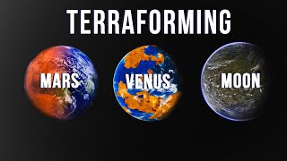 Can We Really Terraform Mars Venus And The Moon With Todays Technology [upl. by Jannery]