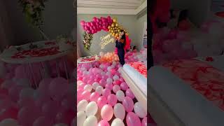 best girlfriend birthday decoration ideas 😍😍😍😍  birthday decoration ideas at home  shorts [upl. by Asa556]