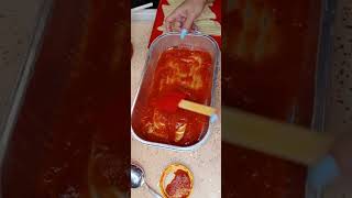 MANICOTTI PASTA WITH GARLIC BREAD 🍞 [upl. by Ylrebmic]