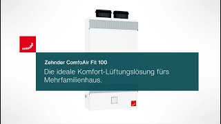 Zehnder ComfoAir Fit 100 [upl. by Anialeh]