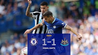 Chelsea 11 Newcastle United  Highlights  Premier League 2223 [upl. by Gautea974]