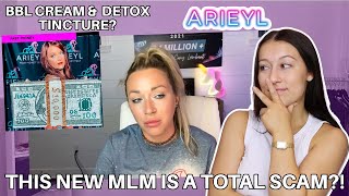 THIS NEW MLM IS A TOTAL SCAM Arieyl zoom call [upl. by Notneb]