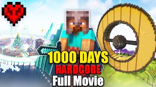 I Survived 1000 Days in Minecraft Hardcore FULL MOVIE [upl. by Erodroeht]