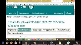 Alineamiento múltiple de genes y RNAs con Clustal omega [upl. by Klayman]