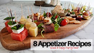 Appetizer Recipes  Quick and Easy Party Food [upl. by Aisset]