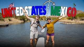 We Walked From Texas To Mexico Boquillas Crossing [upl. by Ashford]