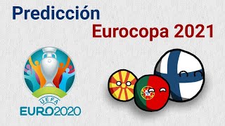 Predicción  Eurocopa 2021  Parte 1  Fun animator [upl. by Nnaeed741]