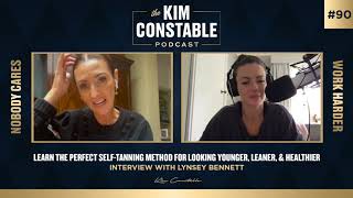 The Perfect SelfTanning Method for Looking Younger Leaner amp Healthier  with Lynsey Bennett EP90 [upl. by Rozele]