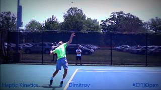 Grigor DIMITROV  super slow motion serve Full HD 1080p [upl. by Aya]