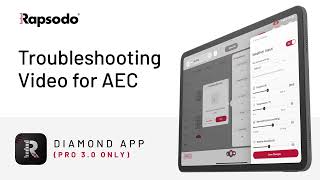 Rapsodo Diamond App Troubleshooting Video for AEC [upl. by Hoang]