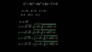 How to Solve Quartic Equations [upl. by Arodal]