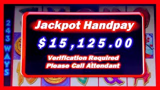 I PLAYED A HIGH LIMIT SLOT AND WON A HUGE JACKPOT [upl. by Barrus]