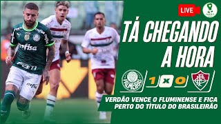 AO VIVO  PALMEIRAS VENCE FLUMINENSE E FICA MAIS PERTO DO TÍTULO DO BRASILEIRÃO  ANÁLISE DA RODADA [upl. by Ohnuj417]