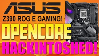 ASUS Z390 E GAMING with Intel i99900K Opencore 057 Hackintosh amp Benchmarks [upl. by Halie964]