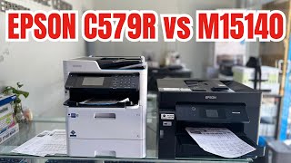 Epson C579R vs M15140 [upl. by Refinnej563]